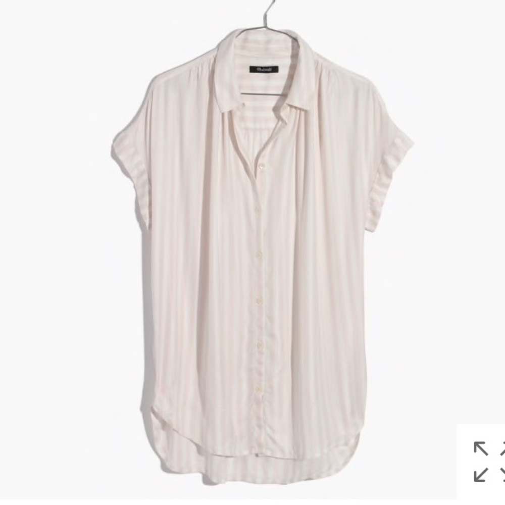 Madewell central stripe shirt